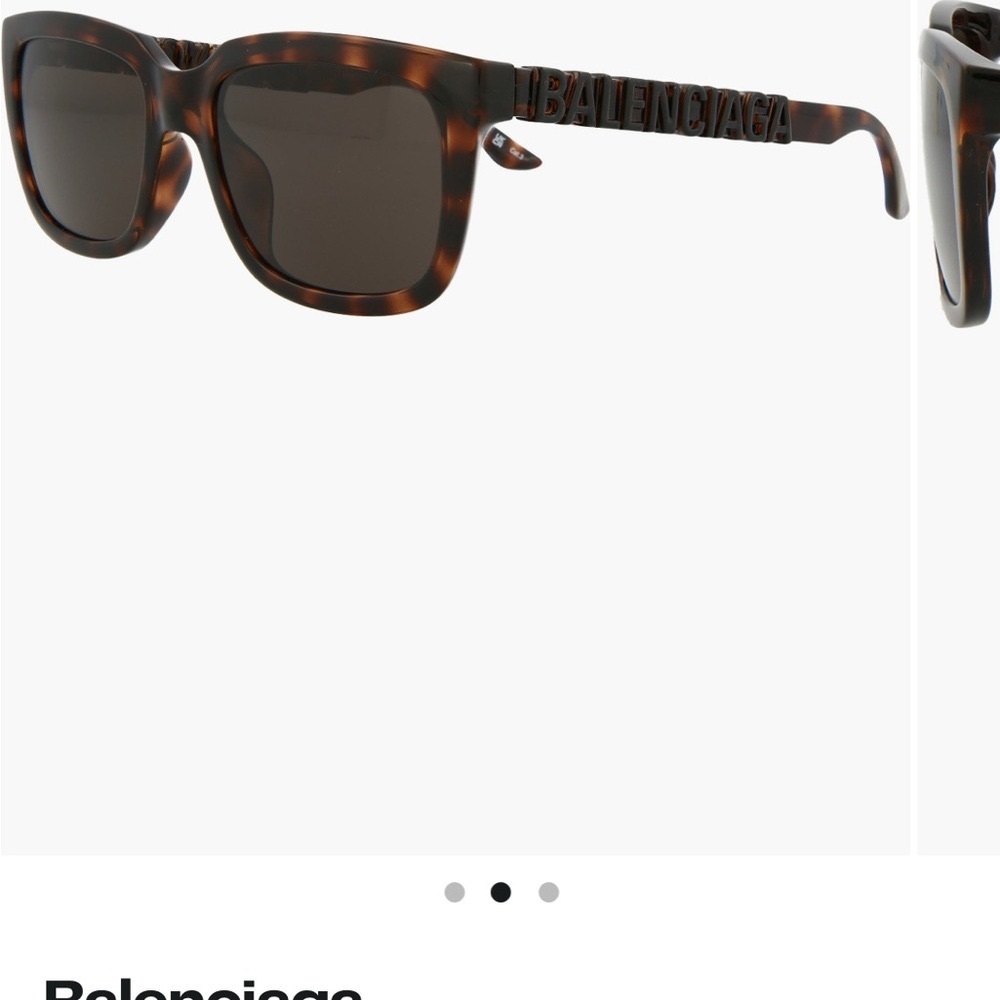 Balanenciaga 56mm Tortoise Shell Sunglasses